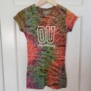 Ohio University Tie Dye Tshirt Size S